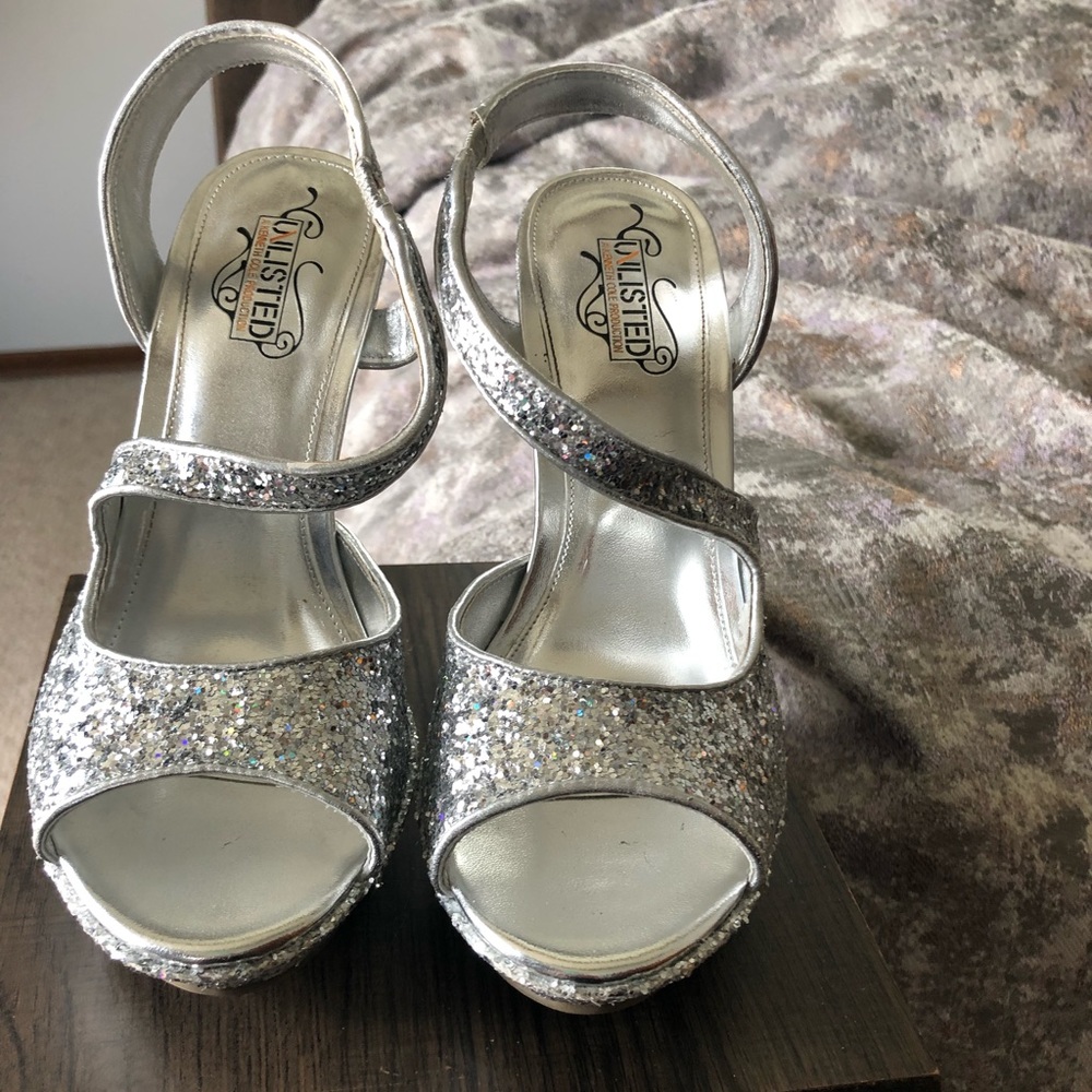 Glitter heels